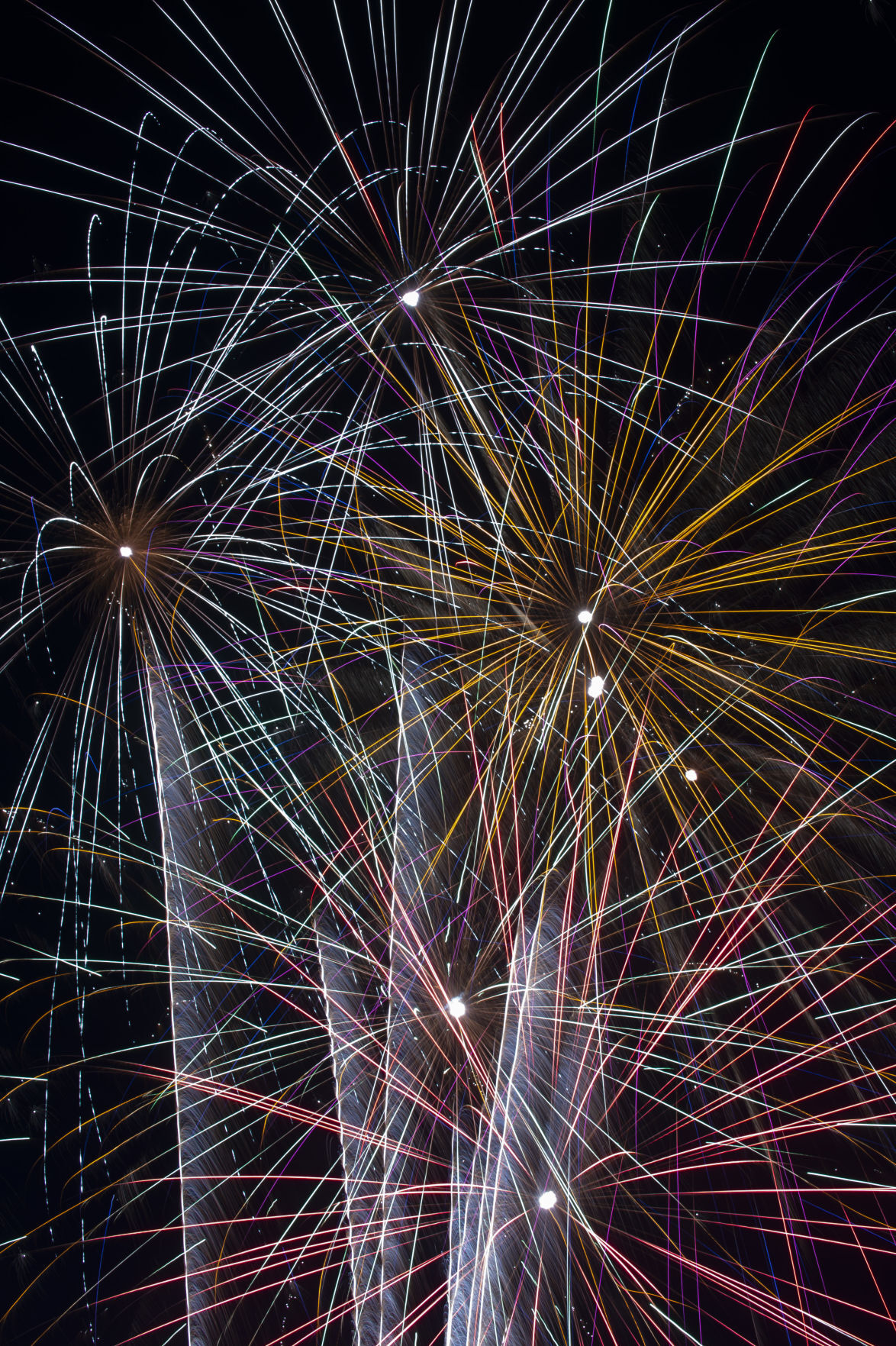 Fireworks over Twin Falls